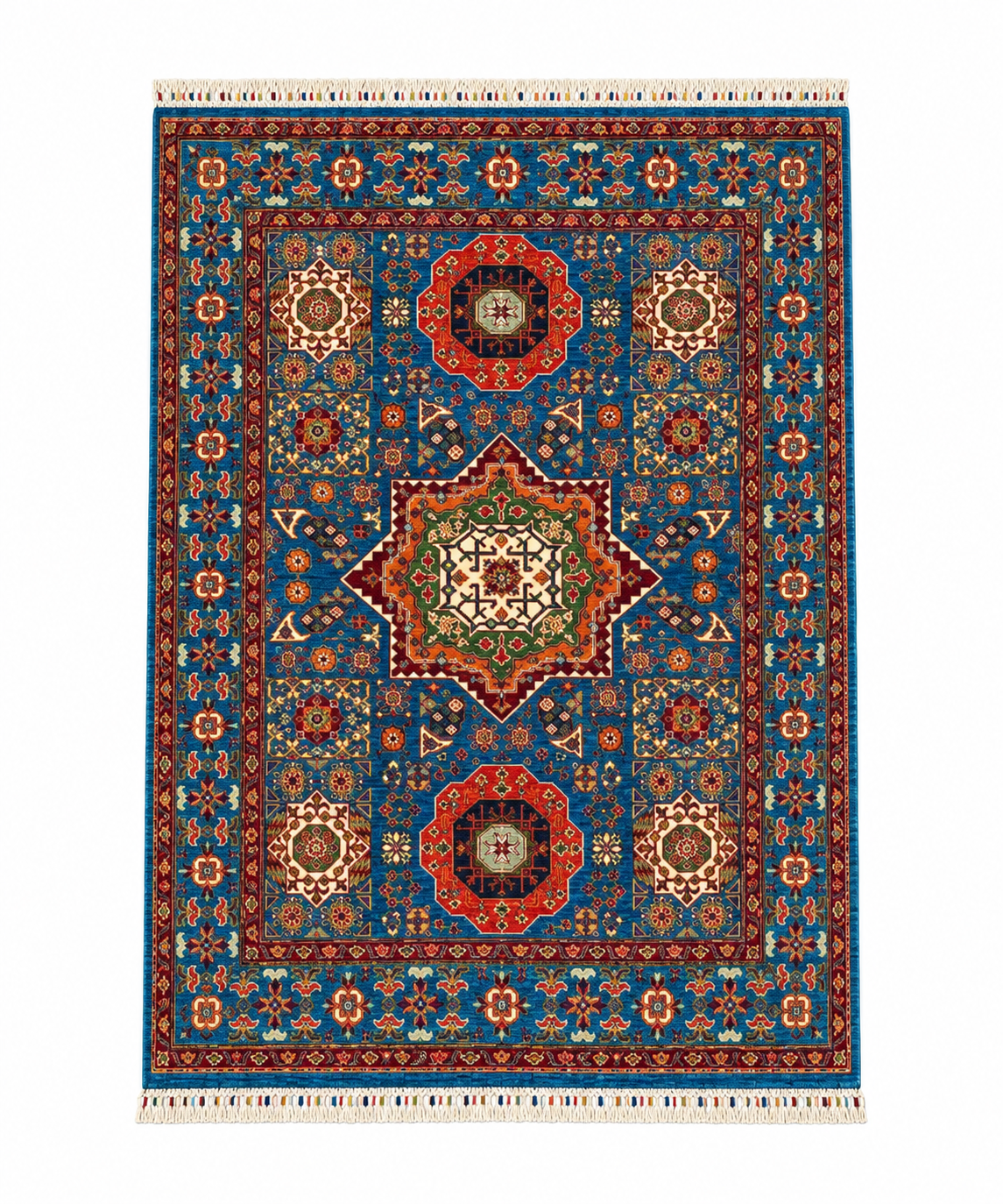 Serapi Starburst Geometry Accent Rug