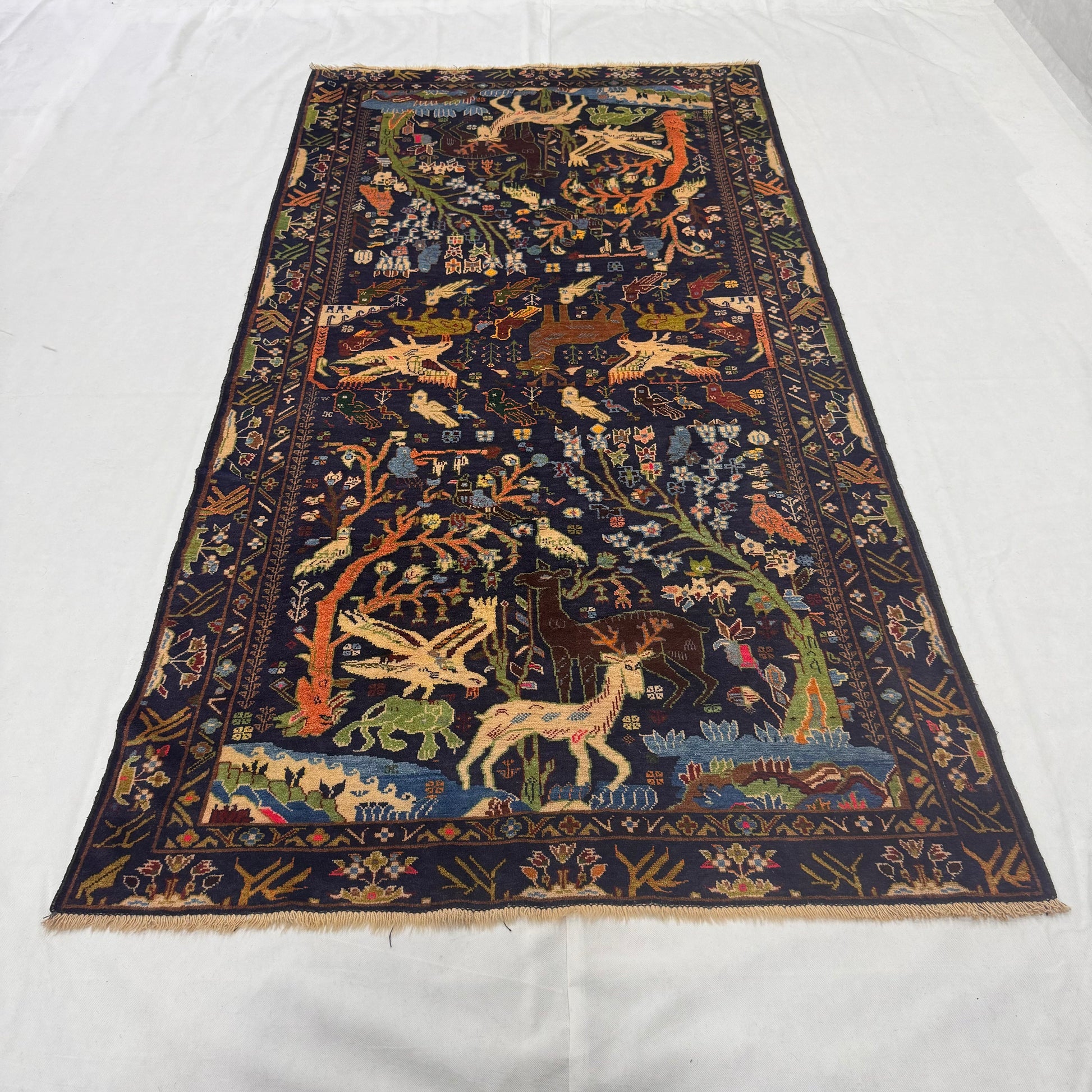 Majestic Shikargah Forest Landscape Pictorial Mat