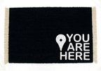 "You Are Here" Novelty Doormat