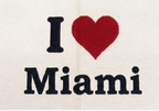 The Miami Love Welcome Mat
