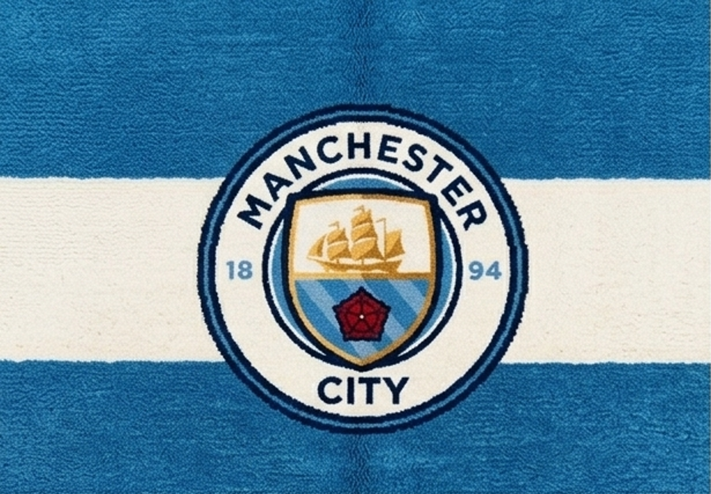 Manchester City Club Flag