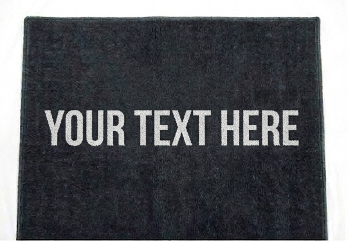 Novelty Custom Text Doormat
