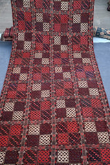 Tribal Geometric Royal Crimson Runner