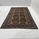 Golden Pathway Shikargah Rug