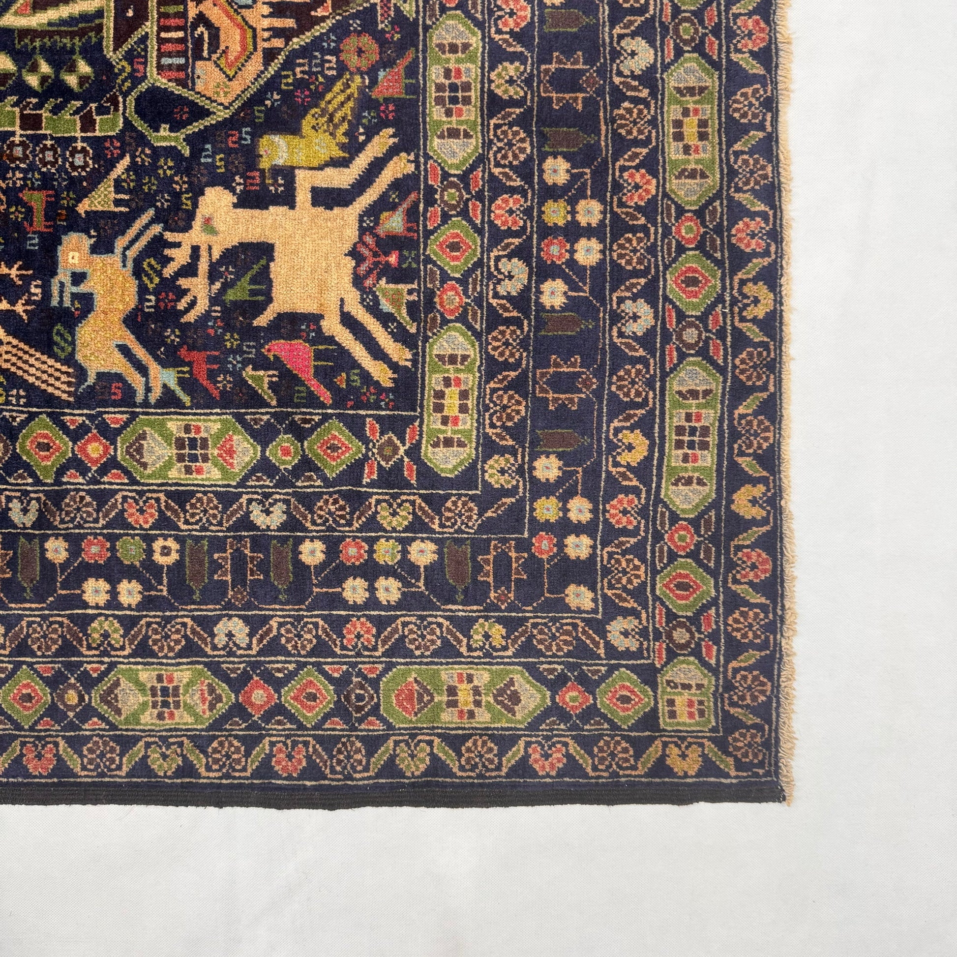 Golden Pathway Shikargah Rug