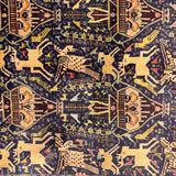 Golden Pathway Shikargah Rug