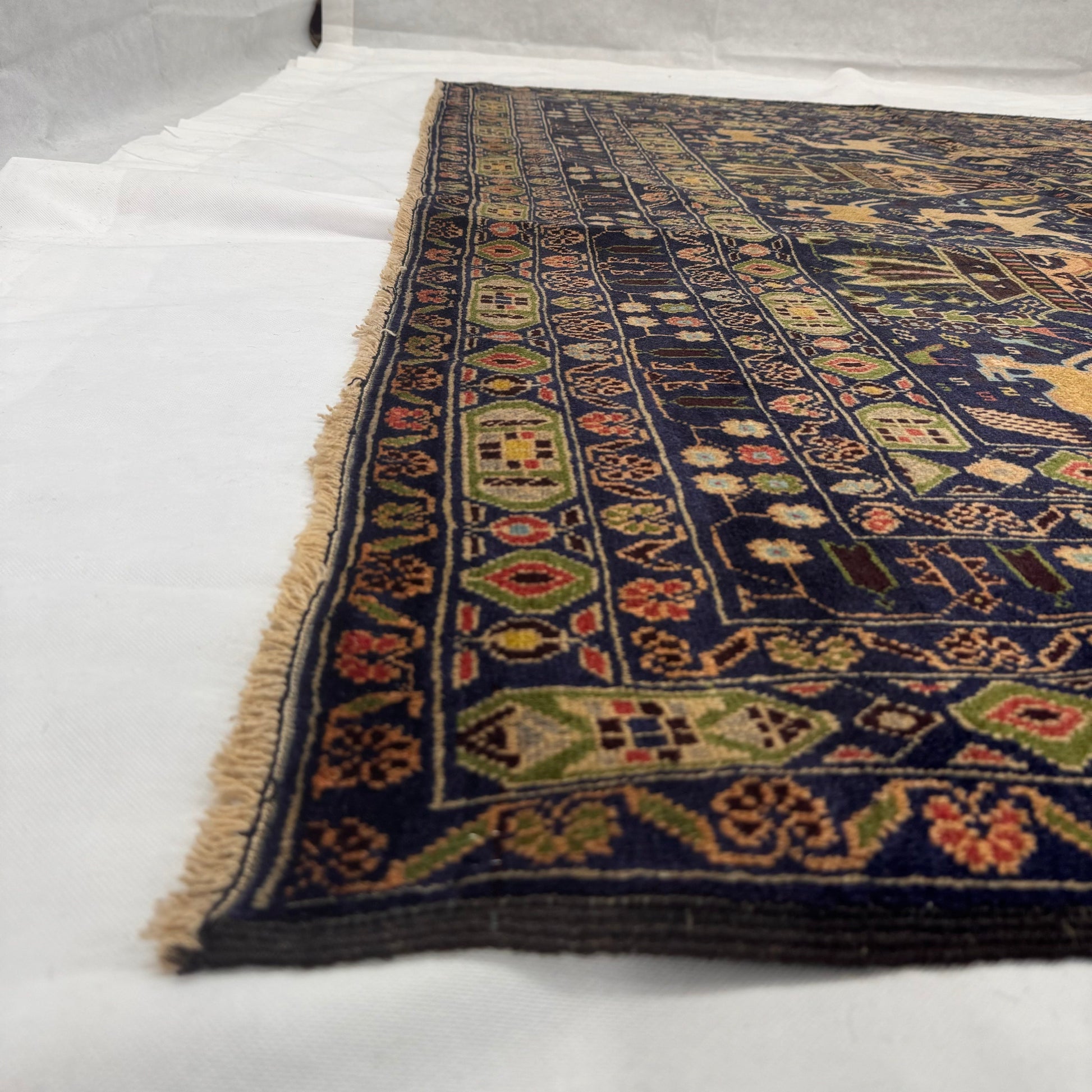 Golden Pathway Shikargah Rug