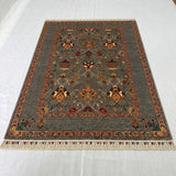Afghani Mamluk Crested Shah Abbasi Area Rug