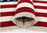 US Flag - Handknotted wall Rug