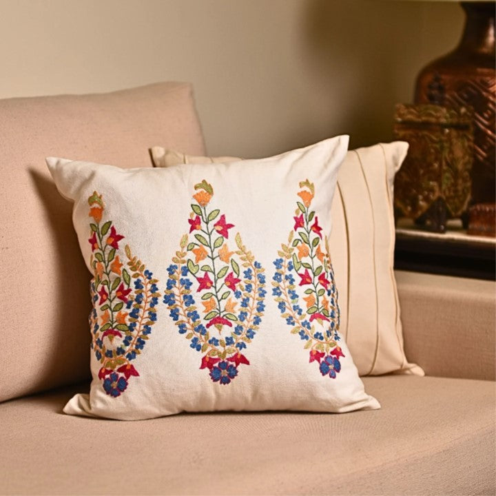 Mughal Paisley Tree Cushion