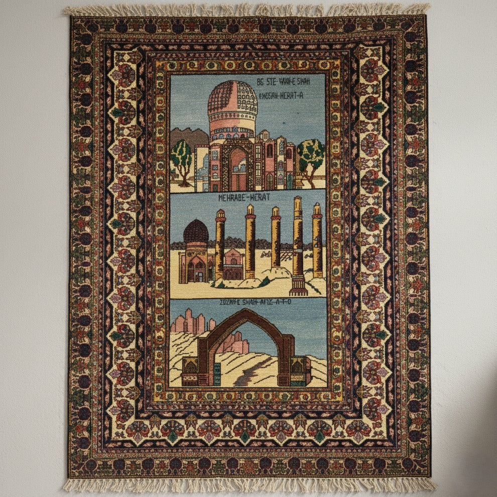 Architectural Landscape Scene Wall Decor