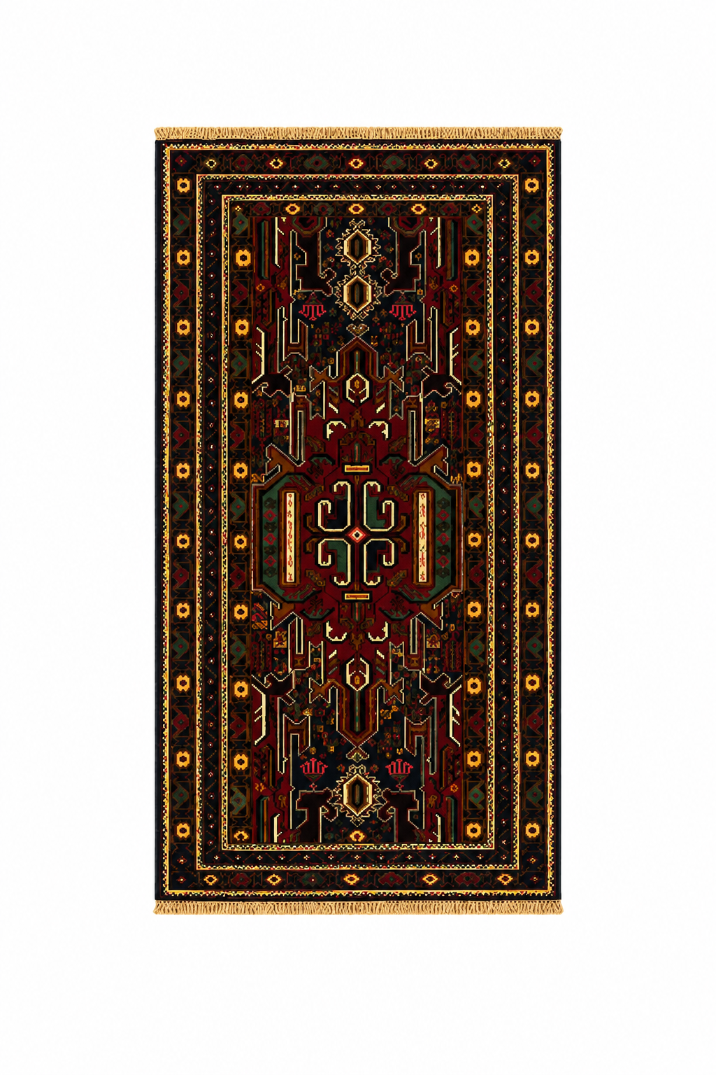 Classic Tribal Geometric Mat