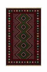 Baluchi Traditional Motif Area Rug