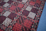 Tribal Geometric Royal Crimson Runner