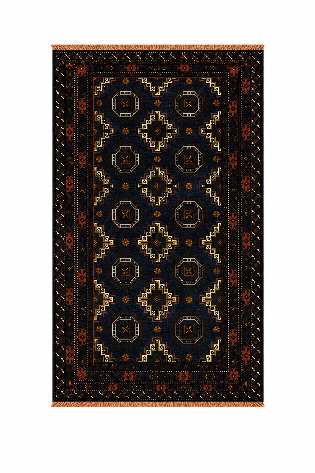 Baluchi Patterned Wool Mat