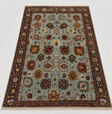 Ziegler Sultanabad Botanical Lattice Area Rug