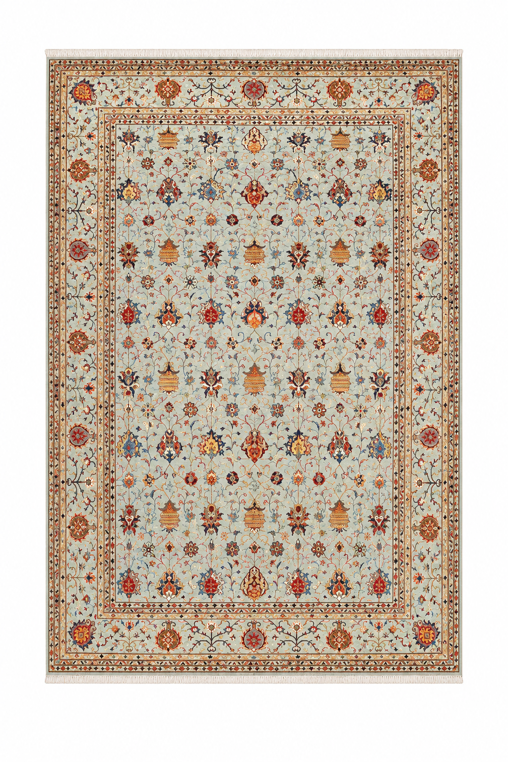 Ziegler All-Over Floral & Palmette Large Rug