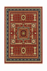 Heriz Concentric Medallion Area Rug