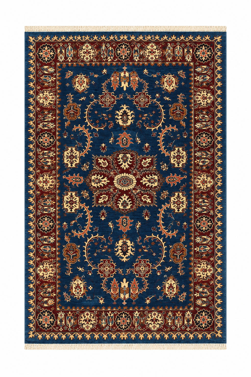 Vintage Ziegler Chobi Floral Area Rug