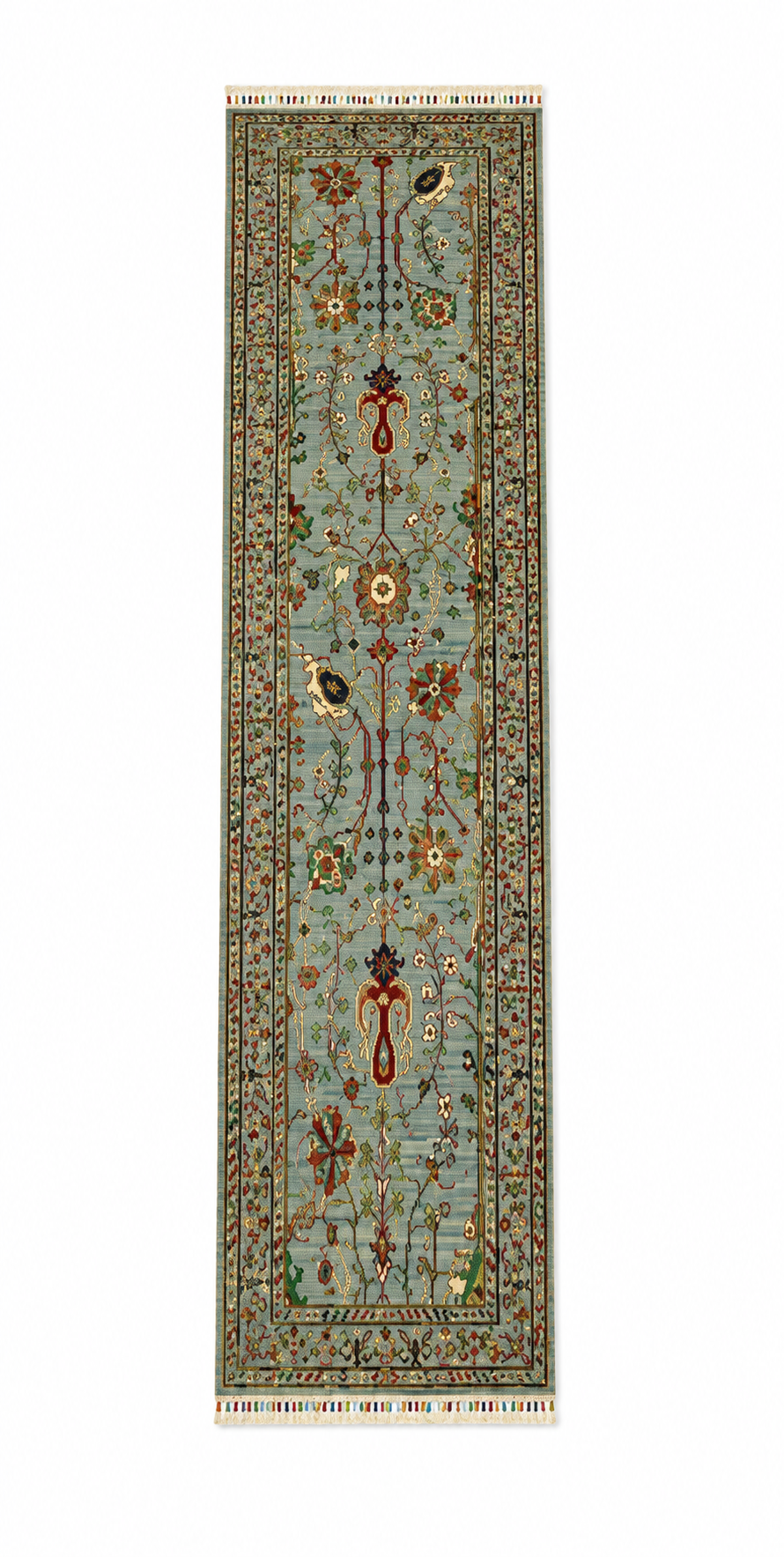 Peshawar Botanical Tree of Life Runner Rug