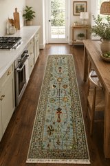Peshawar Botanical Tree of Life Runner Rug