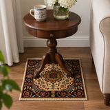 Tabriz Medallion Floral Small Accent Mats