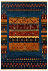 Whispering Desert Nights Handwoven Tribal Rug