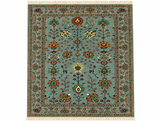 Soft Seafoam Whispering Garden Area Rug