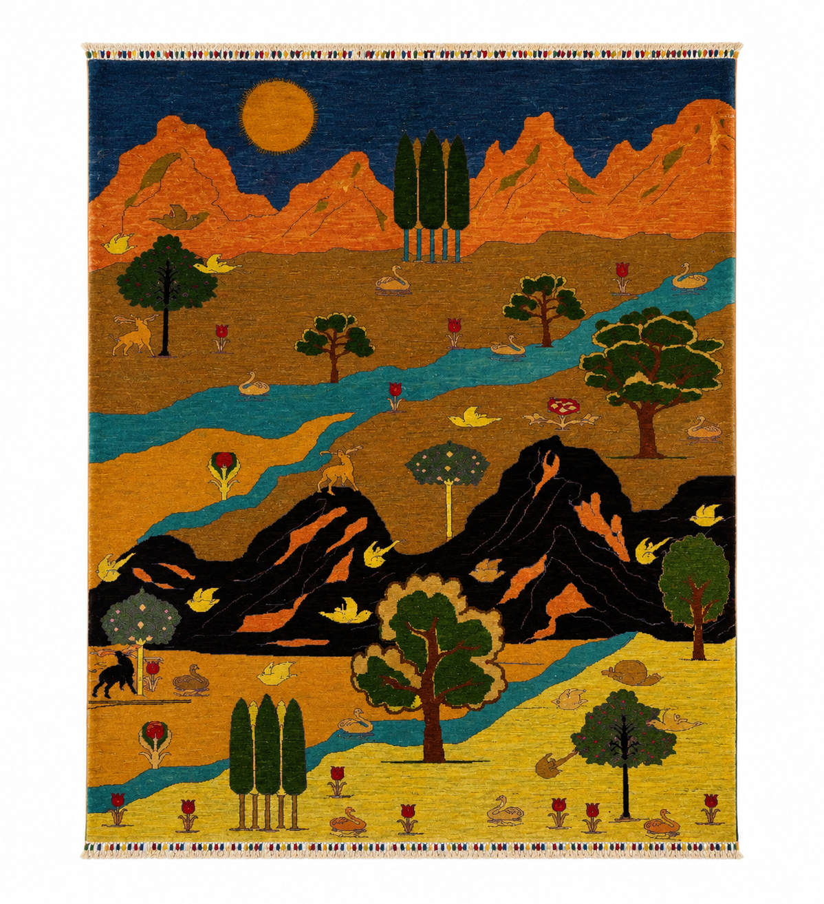Cypress Sunset Area Rug