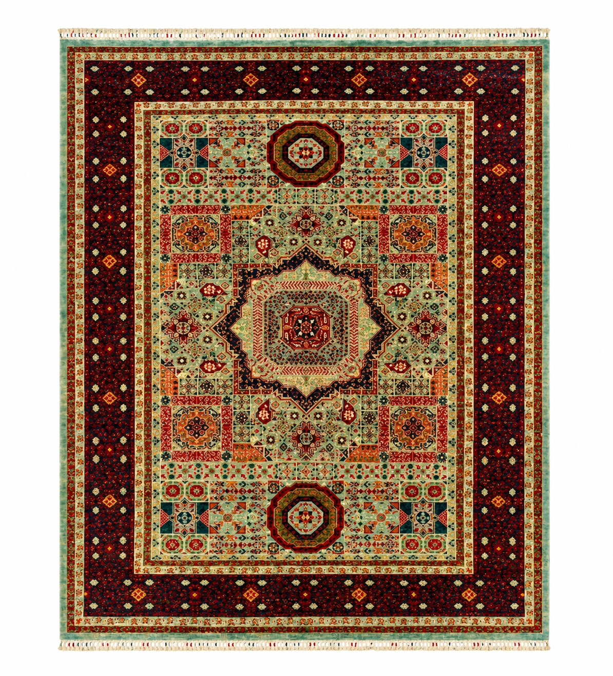 Imperial Medallion Geometric Area Rug