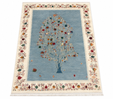 Traditional Artisan Tree of Life Area Rug
