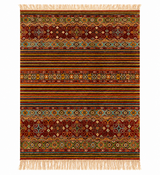 Southwestern Geometric Motif Horizontal Rug