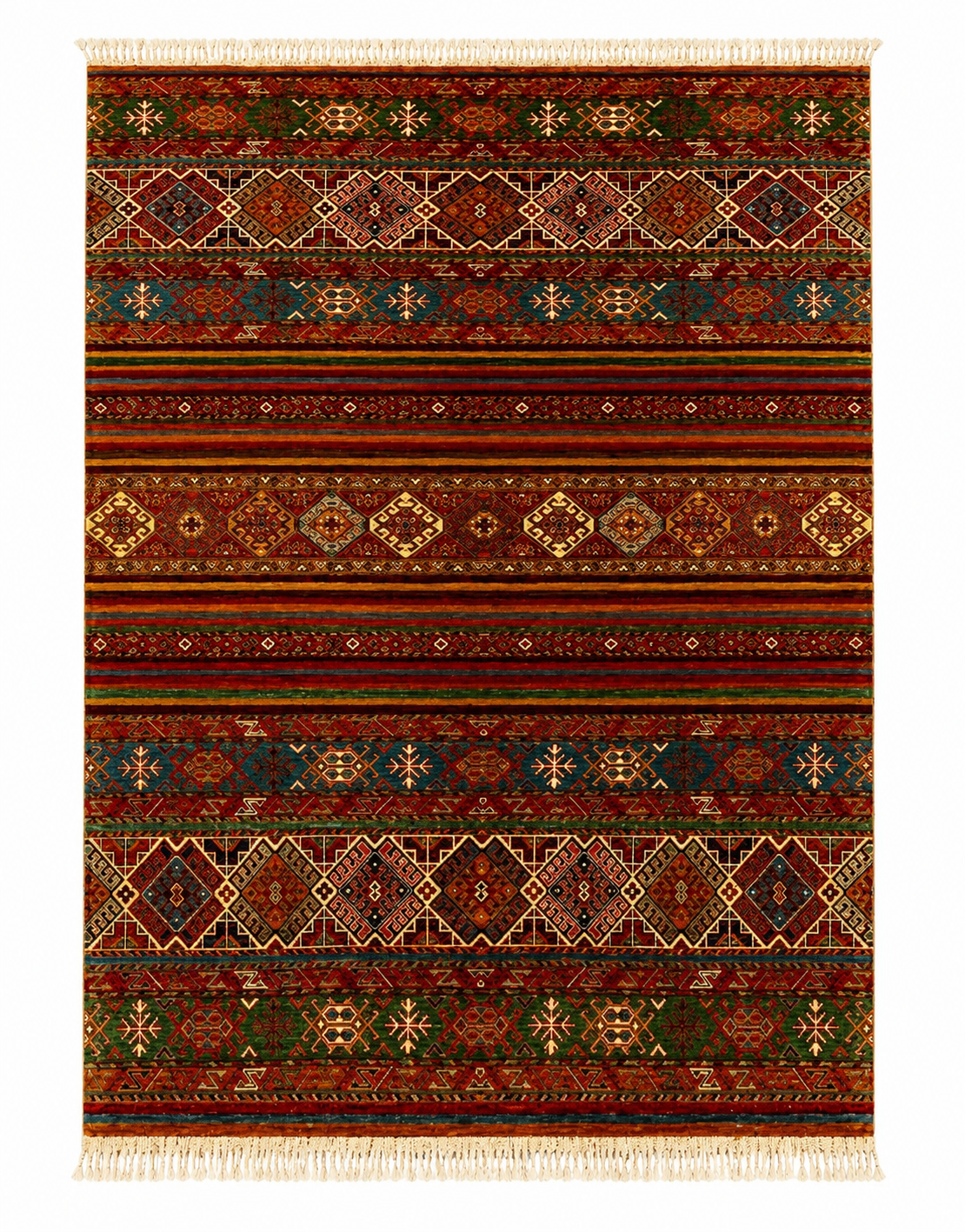 Classic Bohemian Geometric Accent Runner