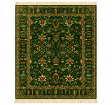 Rich Forest Green Area Rug