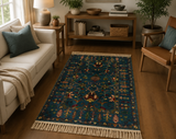 Ocean & Ochre Heritage Floral Accent