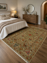 Khanaqin Stylized Palmette Oriental Rug