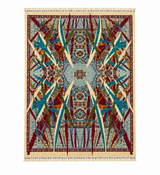 Shirvan Avant-Garde Geometric Ray Area Rug
