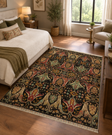 Anatolian Royal Midnight Damask Area Rug