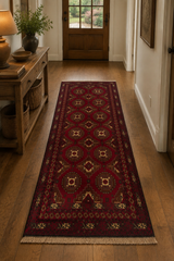 Baluchi Aqsi Medallion Mat