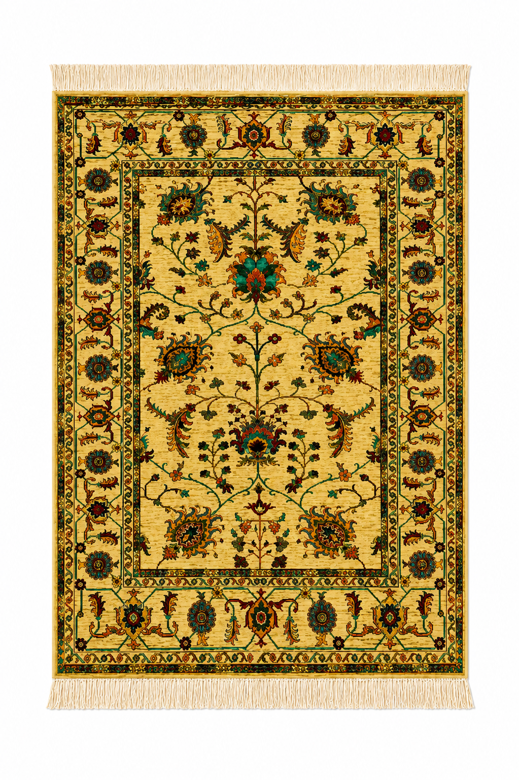 Persian Paisley Floral Area Rug