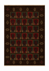 Traditional Panel Tree of Life Area Rug
