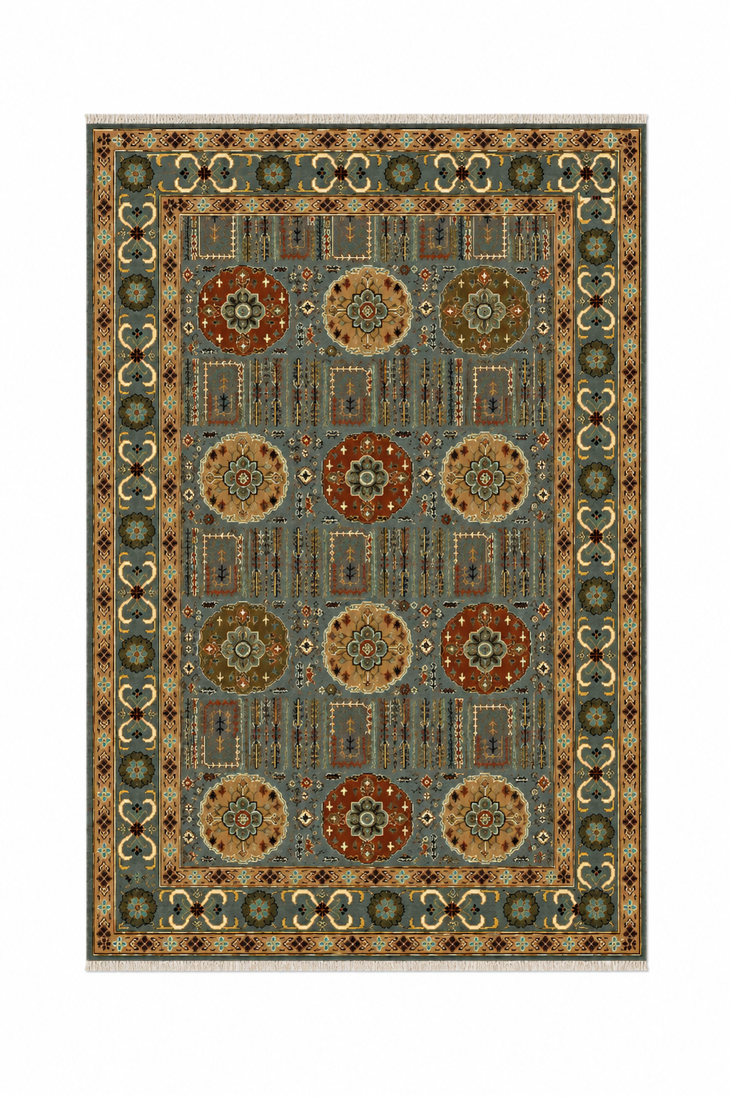 Heritage Antique Medallion Area Rug