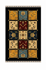 Traditional Floral Panel Mat
