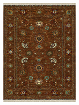 Persian Palmette Vine Area Rug