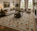 Ziegler All-Over Floral & Palmette Large Rug
