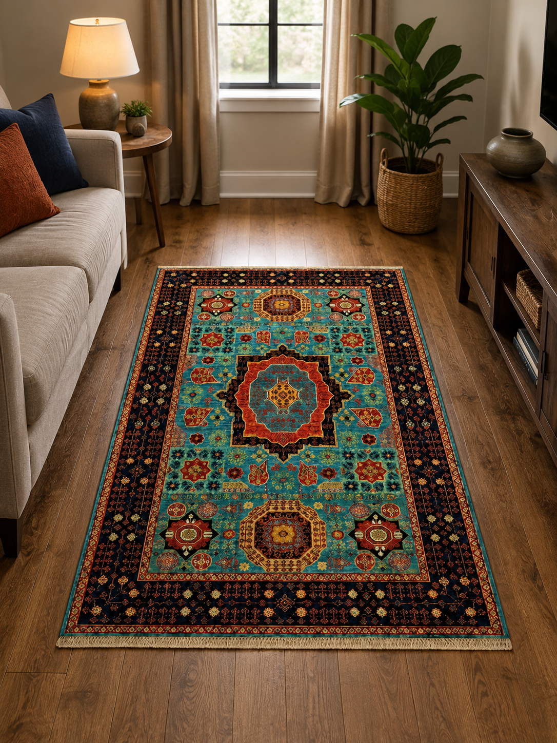 Northwest Persian Medallion Area Rug
