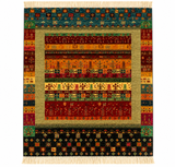 Whispering Desert Nights Handwoven Tribal Rug