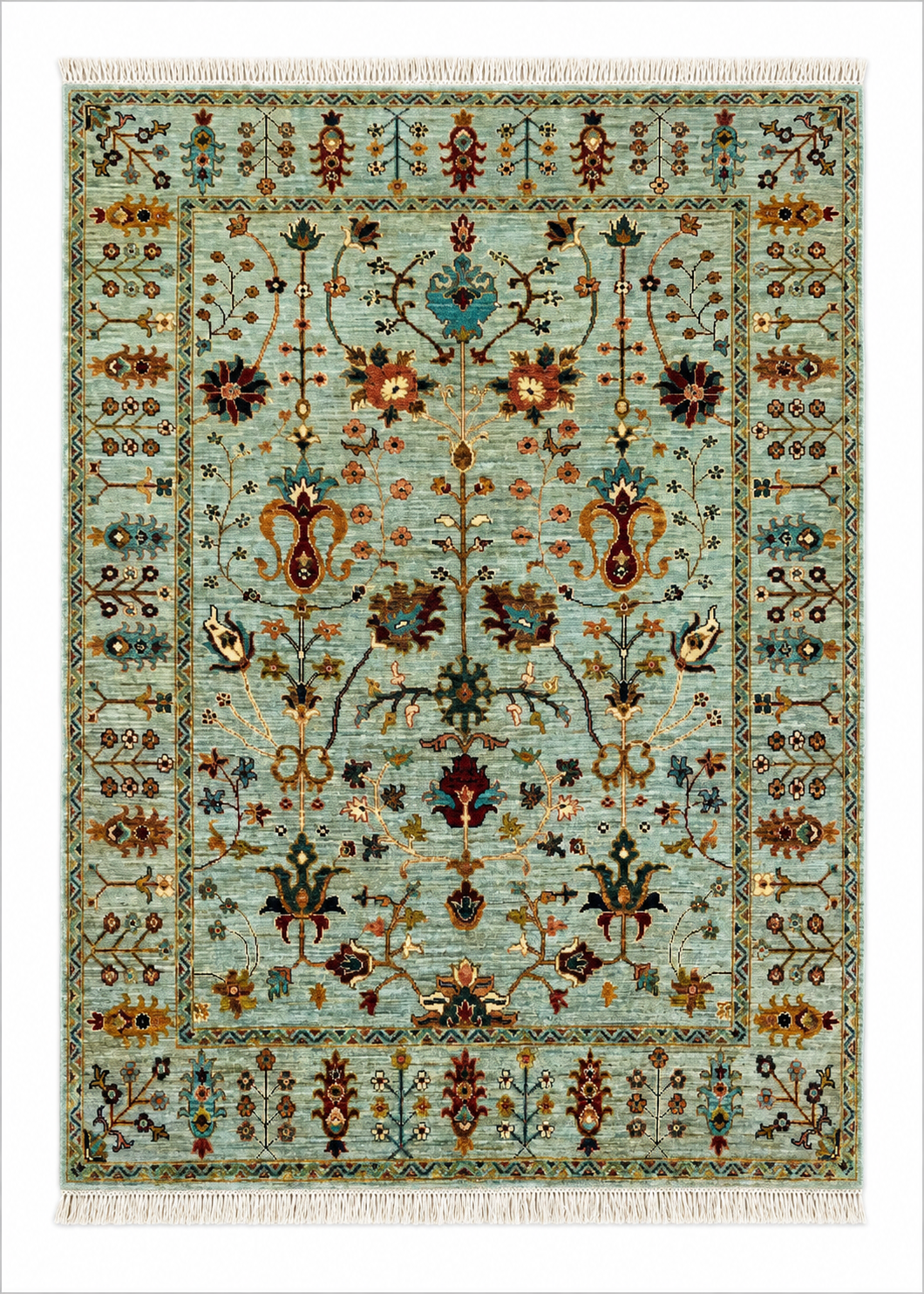 Mint Blossom Vintage Mat