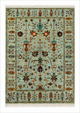 Mint Blossom Vintage Mat