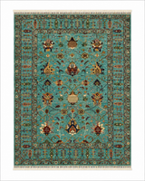 Teal Oasis Area Rug